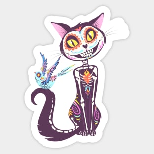 Tat Cat Sticker